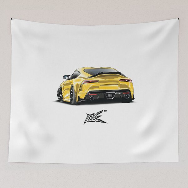 Item preview, toyota gr supra a90 yellow  designed and sold by NaquashM.