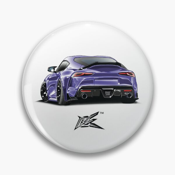 Item preview, toyota gr supra a90 purple  designed and sold by NaquashM.