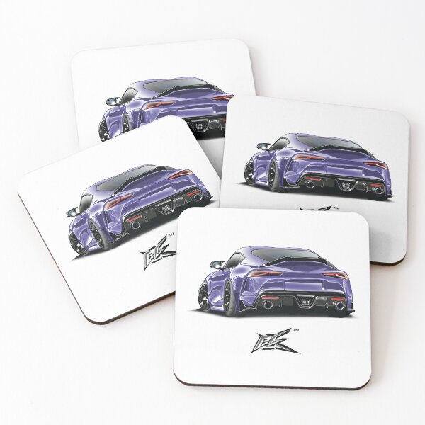 Item preview, toyota gr supra a90 purple  designed and sold by NaquashM.