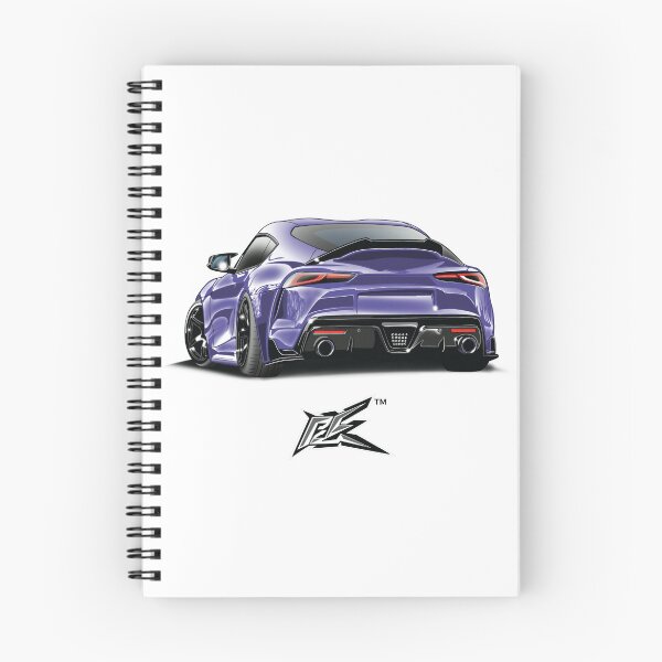 Item preview, toyota gr supra a90 purple  designed and sold by NaquashM.