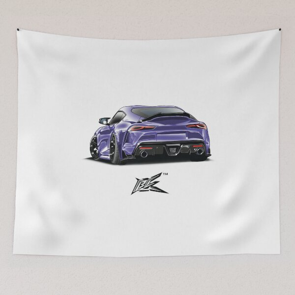 Item preview, toyota gr supra a90 purple  designed and sold by NaquashM.