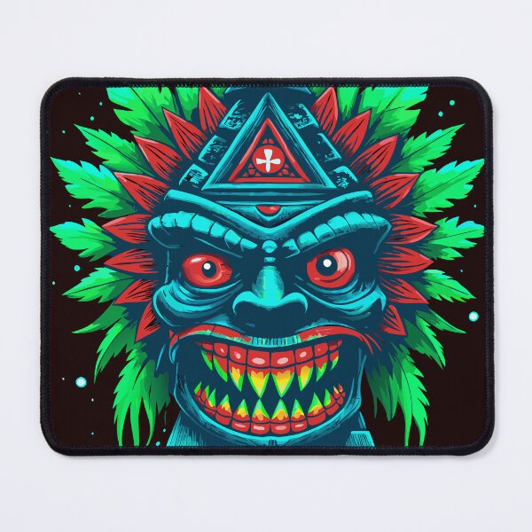 Item preview, tiki horror designed and sold by Slycopro.
