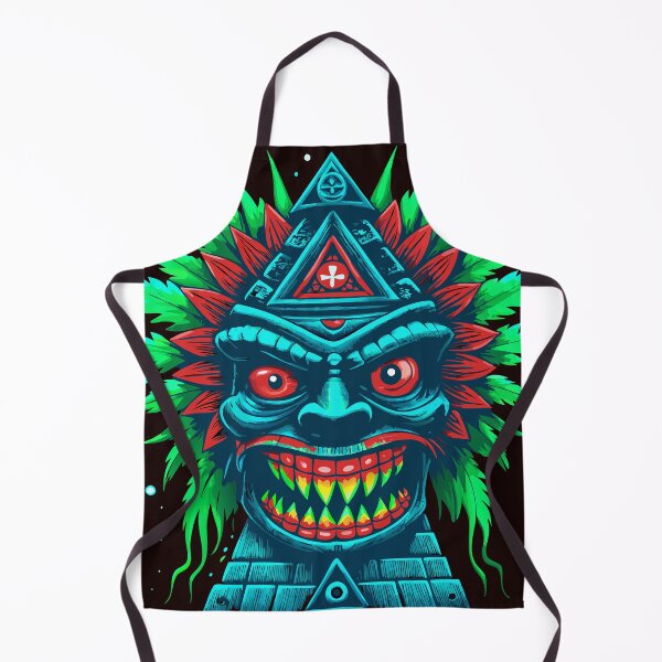 Item preview, tiki horror designed and sold by Slycopro.