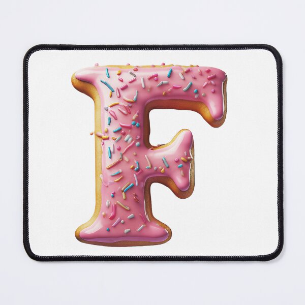 Item preview, Donut Letter - F designed and sold by TwinklesPage.