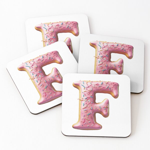 Item preview, Donut Letter - F designed and sold by TwinklesPage.