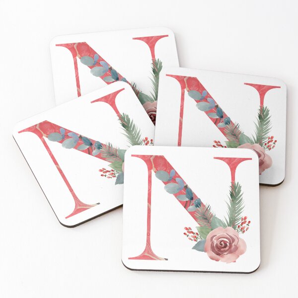 Item preview, Watercolor christmas letter N.  designed and sold by tapilipa.