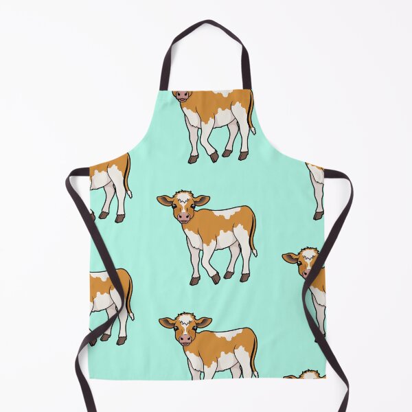 Item preview, Cute Guernsey Cow Calf - Young Cow designed and sold by Amy Farmer.