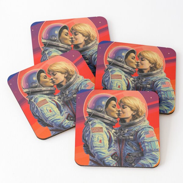 Item preview, Cosmic Love, Girls in Love designed and sold by ArtPixelHaven.