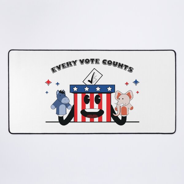 Item preview, Every Vote Counts - Elections 2024 designed and sold by Whimsical Thinker.