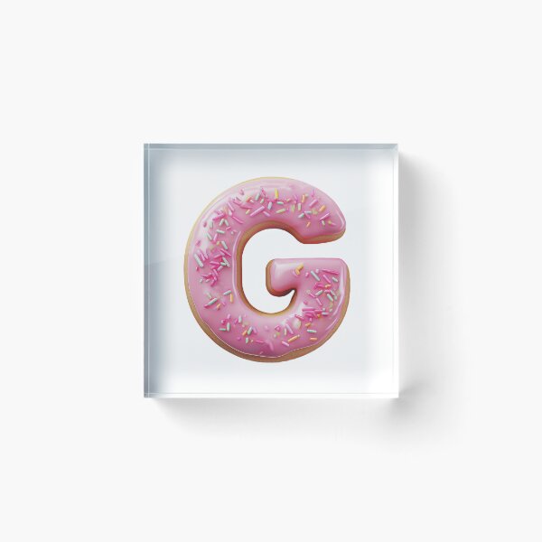 Item preview, Donut Letter - G designed and sold by TwinklesPage.