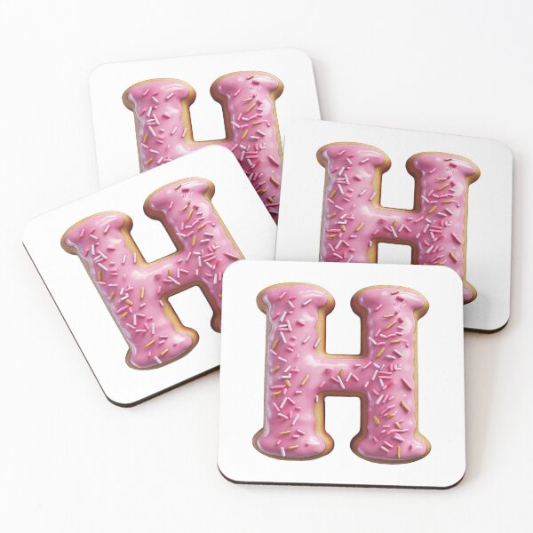 Item preview, Donut Letter - H designed and sold by TwinklesPage.