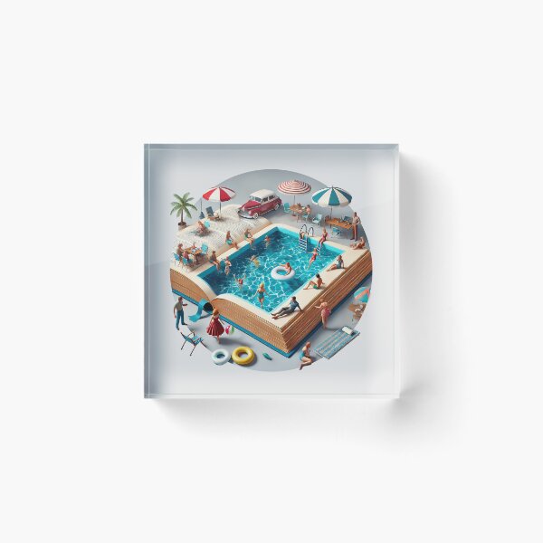 Item preview, Vintage Pool Party Book designed and sold by Vin  Zzep.