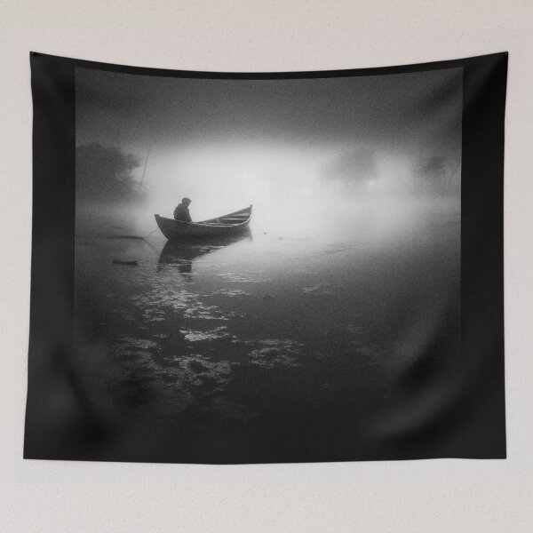 Item preview, The Lonely Boatman designed and sold by View From The Grave.