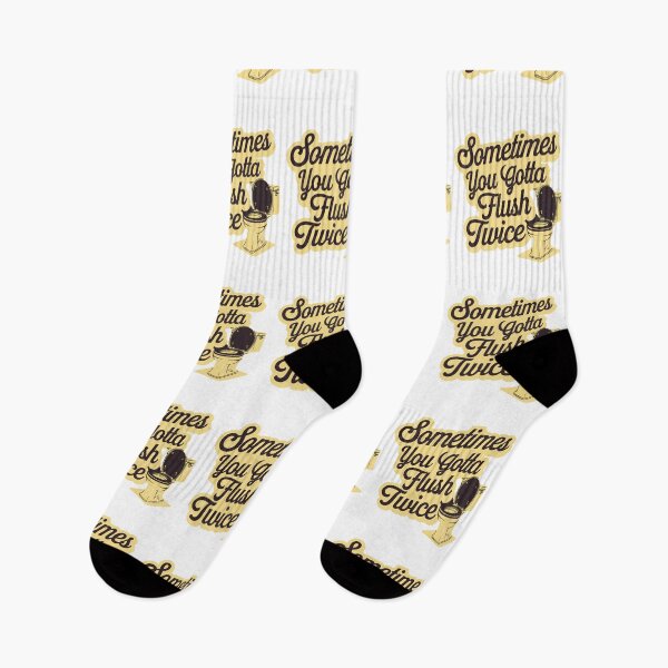 Item preview, Sometimes You Gotta Flush Twice designed and sold by BayBoutique.