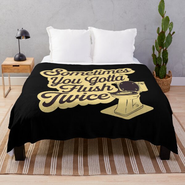 Item preview, Sometimes You Gotta Flush Twice designed and sold by BayBoutique.