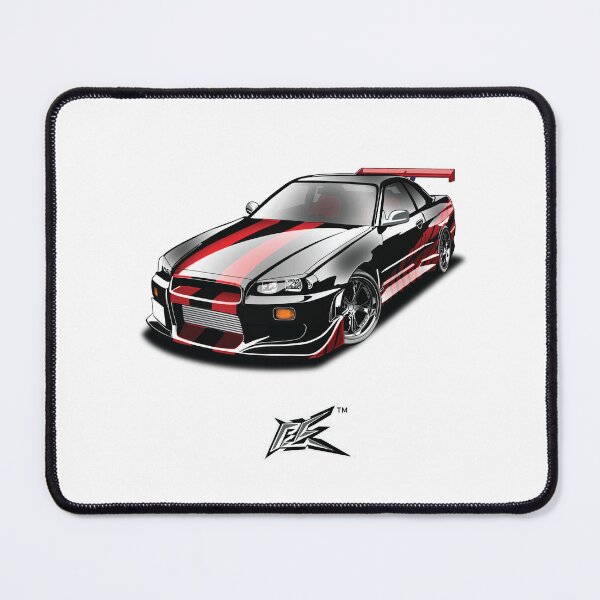 Item preview, nissan skyline gtr r34 movie car red black   designed and sold by NaquashM.
