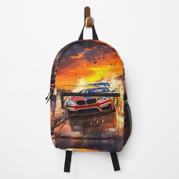 Item preview, Racing Fury on a Wet Sunset Track designed and sold by RevUpDesign.