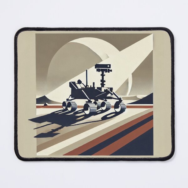 Item preview, Minimalist Mars Rover Exploration designed and sold by Laila-Ahmed.