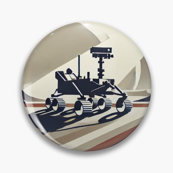 Item preview, Minimalist Mars Rover Exploration designed and sold by Laila-Ahmed.