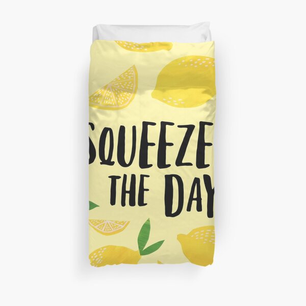 Squeeze the Day Duvet Cover