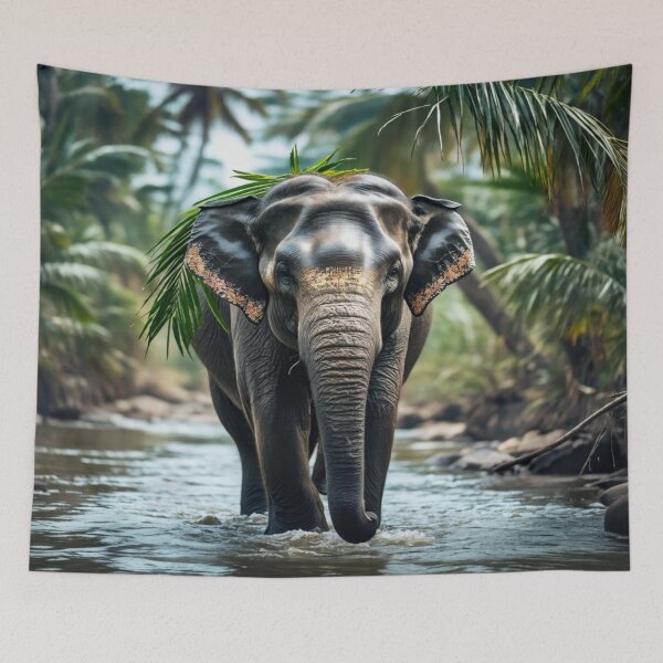 Item preview,  The Elephant in the Jungle designed and sold by Collection de trésors .