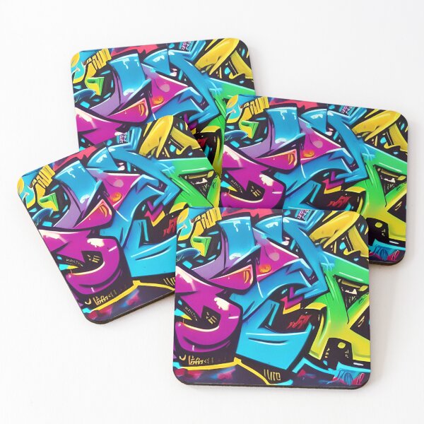 Item preview, Vibrant Graffiti Art for Modern Decor | 301 designed and sold by City Graffix Design Co..
