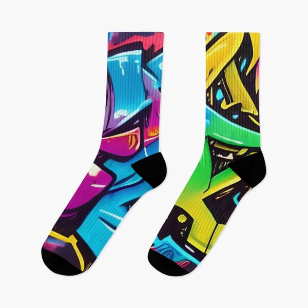 Item preview, Vibrant Graffiti Art for Modern Decor | 301 designed and sold by City Graffix Design Co..