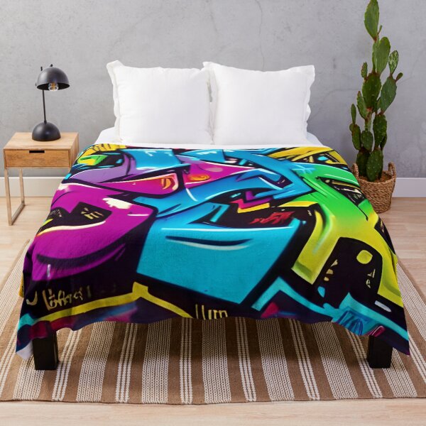 Item preview, Vibrant Graffiti Art for Modern Decor | 301 designed and sold by City Graffix Design Co..