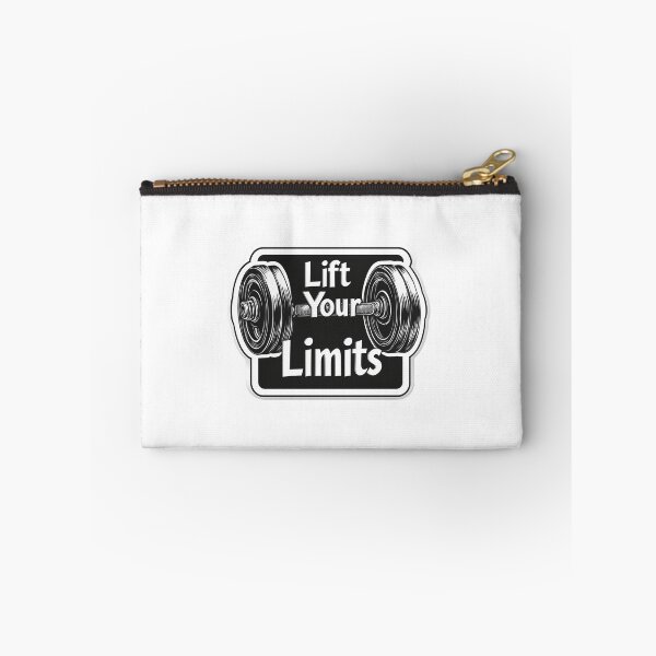 Item preview, Lift Your Limits Weightlifting Motivational Sticker designed and sold by Liseri.