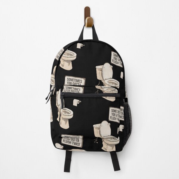 Item preview,  Sometimes You Gotta Flush Twice designed and sold by BayBoutique.