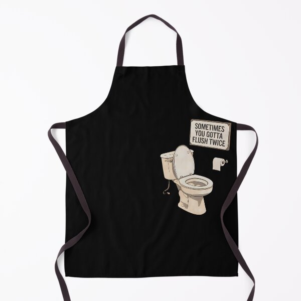 Item preview,  Sometimes You Gotta Flush Twice designed and sold by BayBoutique.