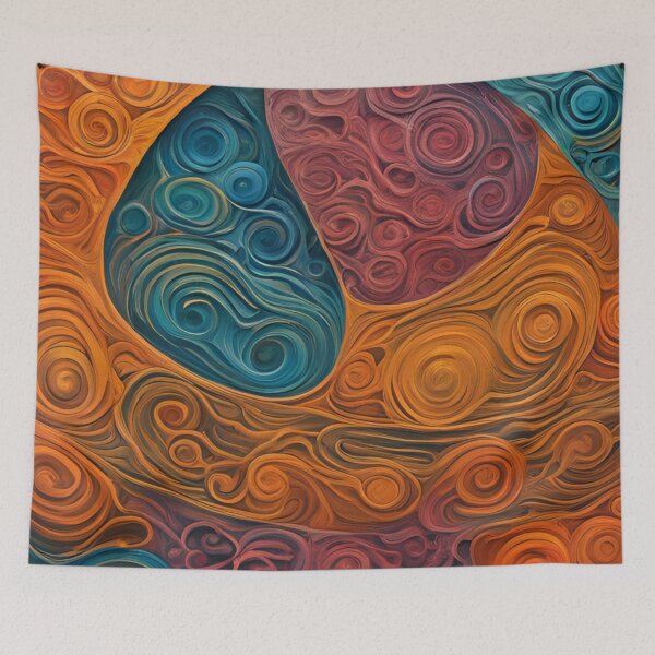 Item preview, Fertility Inspired Abstract Print 1 designed and sold by larissa-myrie.