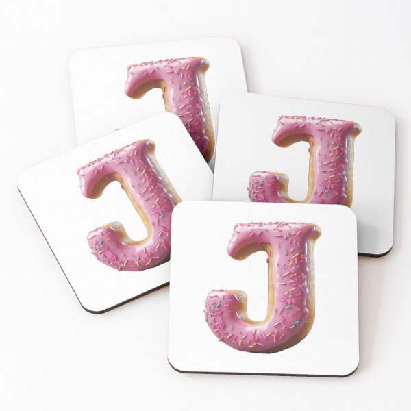 Item preview, Donut Letter - J designed and sold by TwinklesPage.