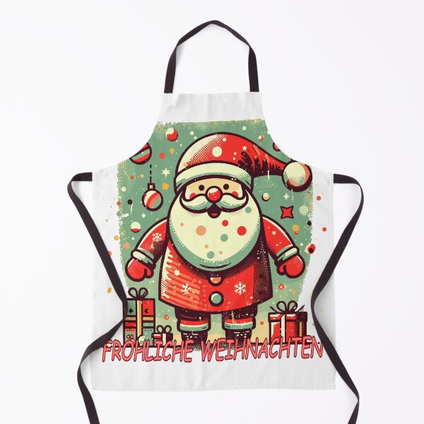 Artikelvorschau, Festive Santa - Merry Christmas Illustration entworfen und verkauft von Capizione.