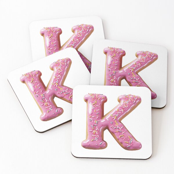 Item preview, Donut Letter - K designed and sold by TwinklesPage.