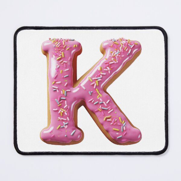 Item preview, Donut Letter - K designed and sold by TwinklesPage.