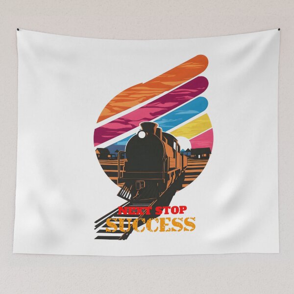 Item preview, Train rides, rides to success, Motivational, Success designed and sold by yoyola999.