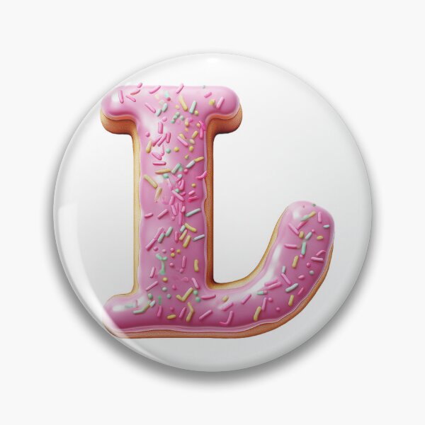 Item preview, Donut Letter - L designed and sold by TwinklesPage.