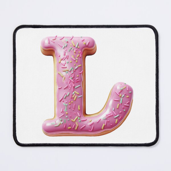 Item preview, Donut Letter - L designed and sold by TwinklesPage.
