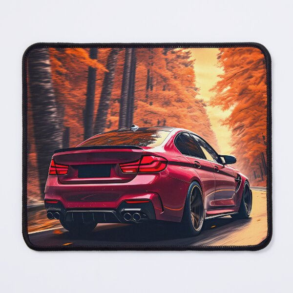 Item preview, Autumn Drive on a Rainy Forest Road designed and sold by RevUpDesign.