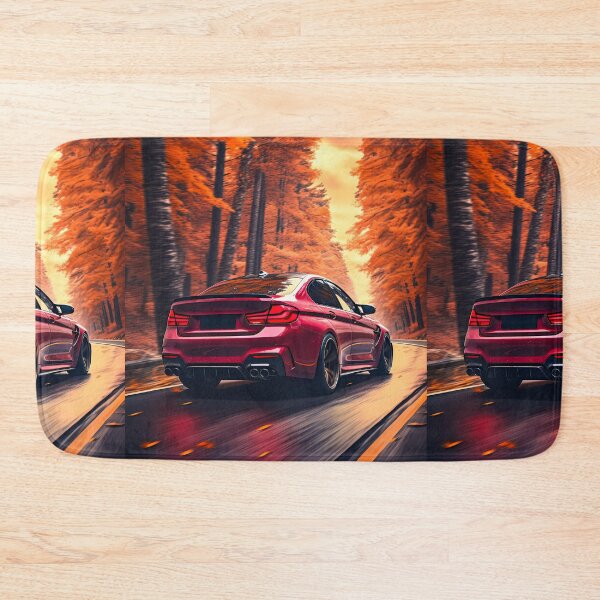 Item preview, Autumn Drive on a Rainy Forest Road designed and sold by RevUpDesign.