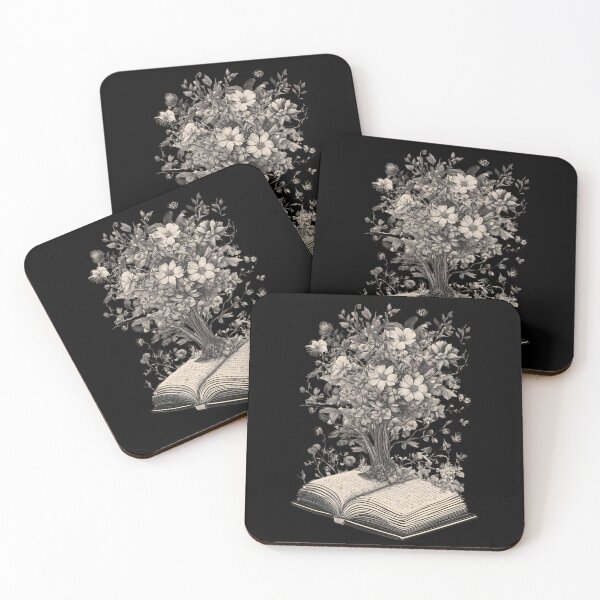Item preview, Flowery book designed and sold by JacobsParadise.