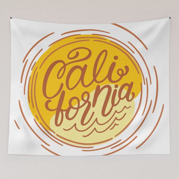 Item preview, California city lettering designed and sold by Design Etstore.
