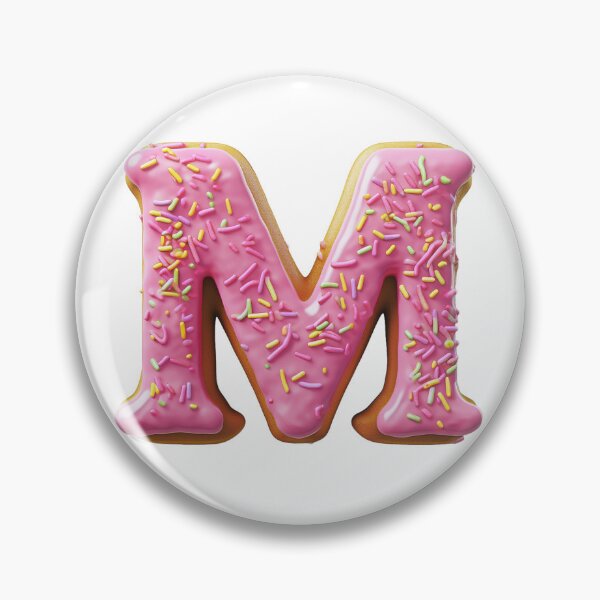 Item preview, Donut Letter - M designed and sold by TwinklesPage.