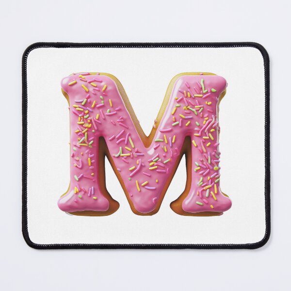 Item preview, Donut Letter - M designed and sold by TwinklesPage.