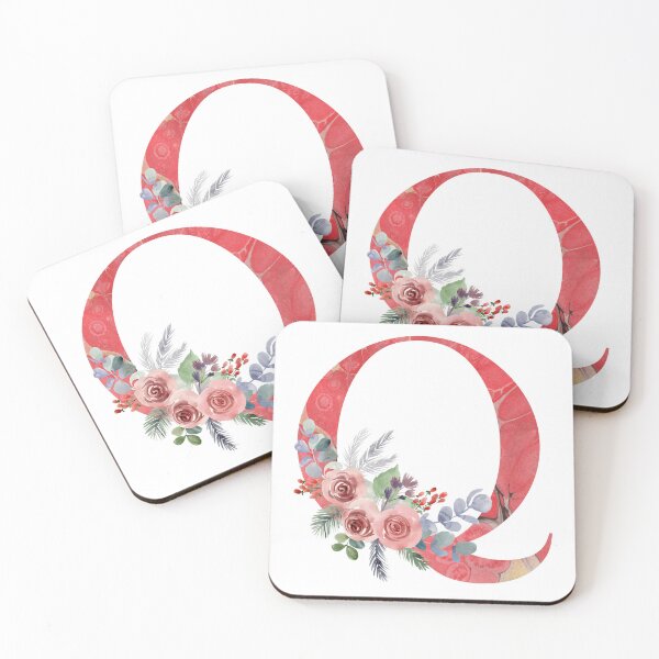 Item preview, Watercolor christmas letter Q.  designed and sold by tapilipa.