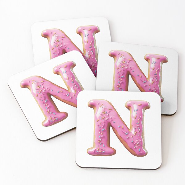 Item preview, Donut Letter - N designed and sold by TwinklesPage.