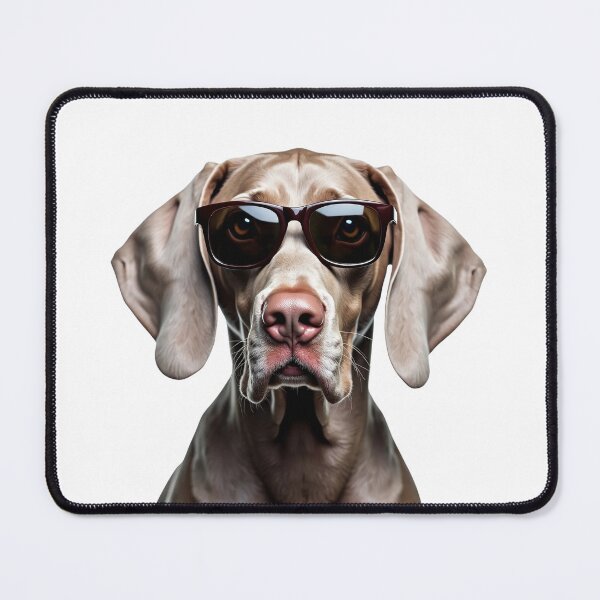 Item preview, Funny cool Weimaraner dog wearing sunglasses designed and sold by LazyOwlStore.
