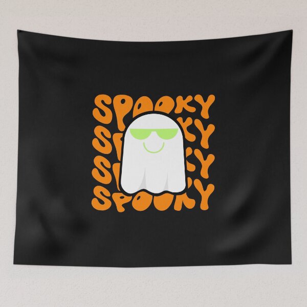 Item preview, Sombrero Ghost Boo: Cool & Spooky Splash Art designed and sold by Colorful-Garden.