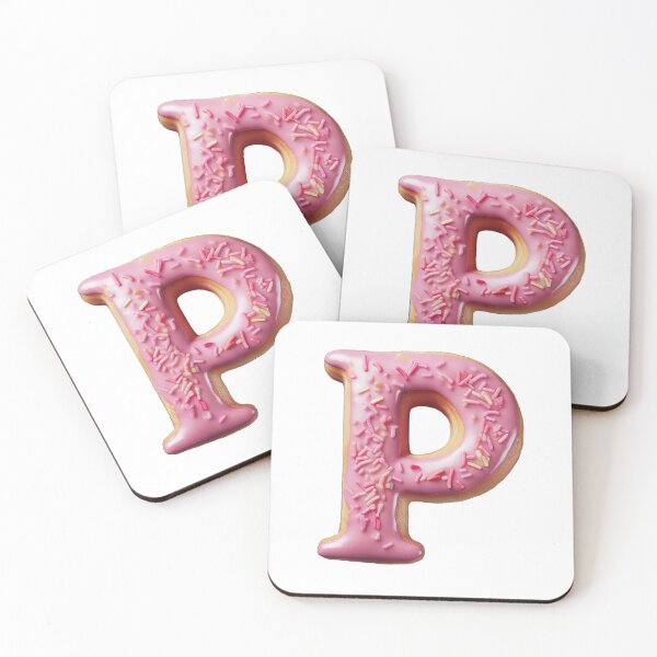 Item preview, Donut Letter - P designed and sold by TwinklesPage.